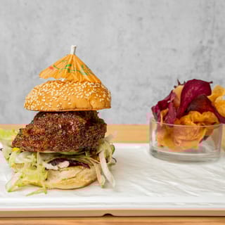 Crispy fried chicken sandwich 